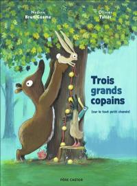 Trois grands copains (sur le tout petit chemin)