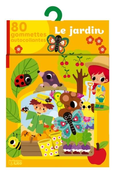 Le jardin : 80 gommettes autocollantes