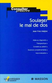 Soulager le mal de dos