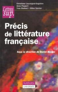 Précis de littérature française