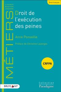 Droit de l'exécution des peines : CRFPA