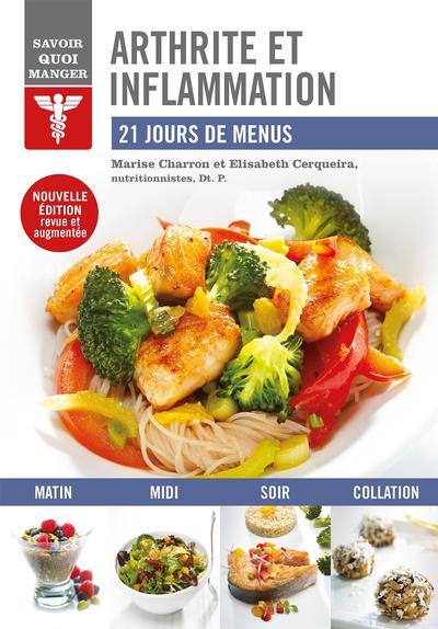 Arthrite et inflammation : 21 jours de menus