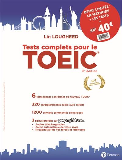 Pack méthode complète pour le TOEIC + ses tests