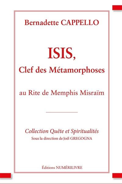 Isis, clef des métamorphoses au rite de Memphis Misraïm