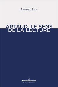 Artaud, le sens de la lecture