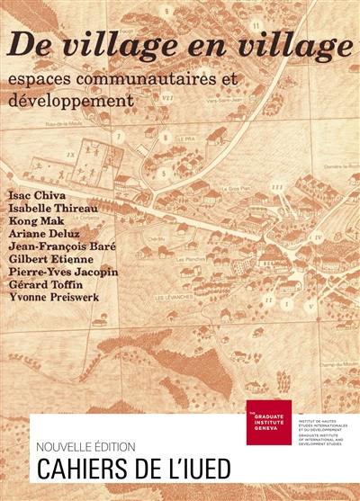 De village en village : espaces communautaires et développement