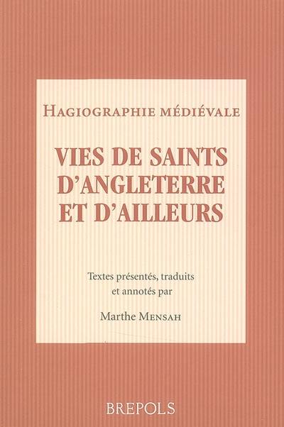 Vie de saints d'Angleterre et d'ailleurs