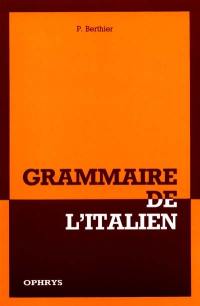 Grammaire de l'italien