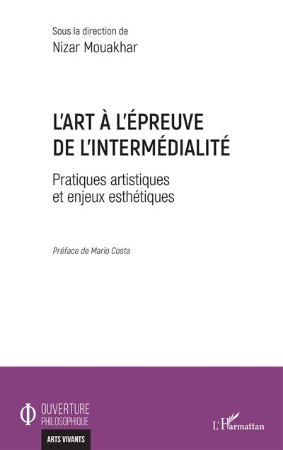 L'art à l'épreuve de l'intermédialité : pratiques artistiques et enjeux esthétiques