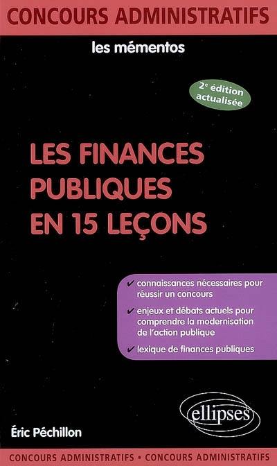 Les finances publiques en 15 leçons