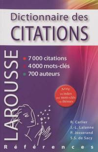 Dictionnaire des citations