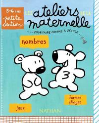 Nombres, jeux, formes et pliages : petite section, 3-4 ans