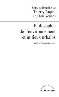 Philosophie de l'environnement et milieux urbains