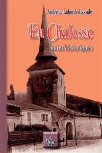 En Chalosse : notes historiques