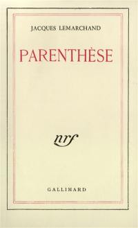 Parenthèse