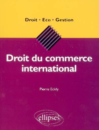 Droit du commerce international