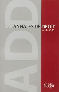 Annales de droit (Les), n° 4