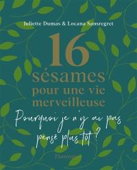 16 sésames pour une vie merveilleuse : pourquoi je n'y ai pas pensé plus tôt ?