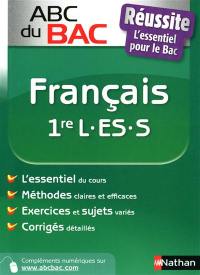 ABC Réussite français 1re L, ES, S