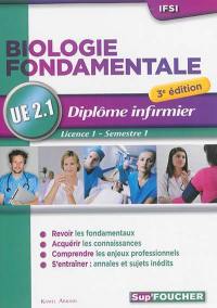 Biologie fondamentale UE 2.1 : diplôme infirmier : licence 1, semestre 1