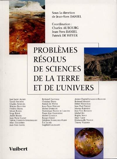 Problèmes résolus de sciences de la terre et de l'univers