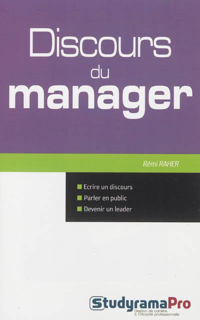 Discours du manager