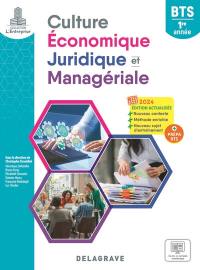 Culture économique, juridique et managériale, BTS 1re année : + prépa BTS