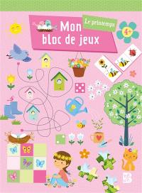 Le printemps : mon bloc de jeux