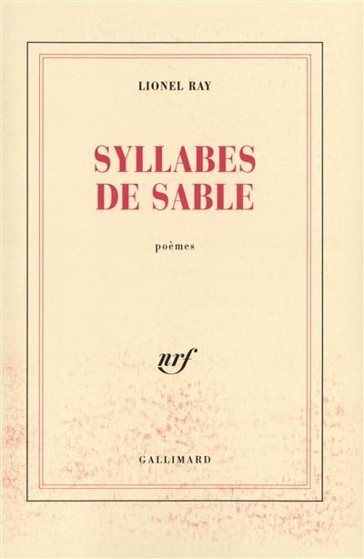 Syllabes de sable