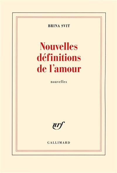 Nouvelles définitions de l'amour