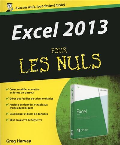 Excel 2013 pour les nuls