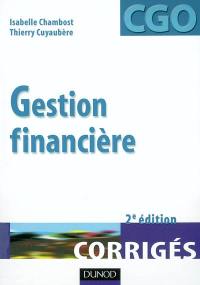 Gestion financière : corrigés