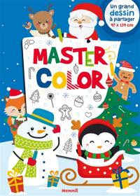 Noël : master color : un grand dessin à partager