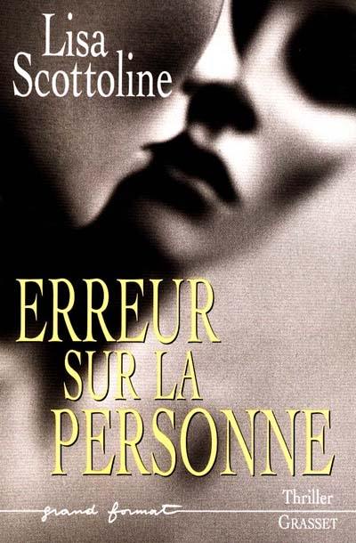 Erreur sur la personne