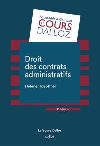 Droit des contrats administratifs