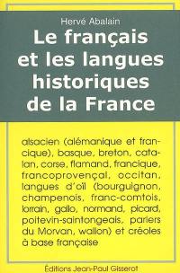 Le français et les langues historiques de la France