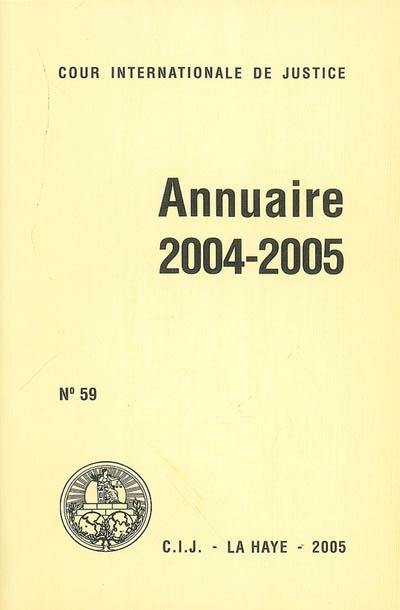 Annuaire 2004-2005