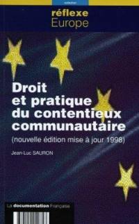 Droit du contentieux communautaire