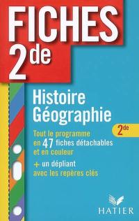 Histoire géographie 2de