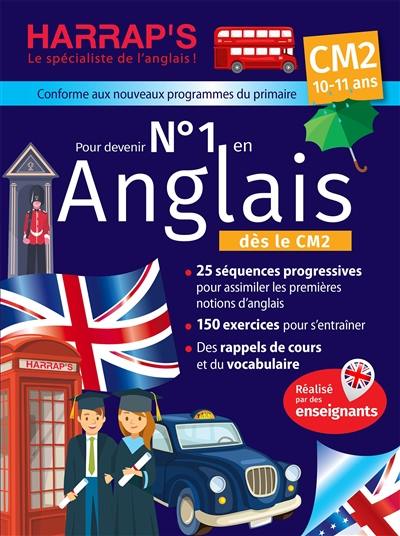 Pour devenir n° 1 en anglais CM2, 10-11 ans : conforme aux nouveaux programmes du primaire