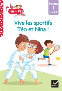 Vive les sportifs ! : niveau 1, GS, CP