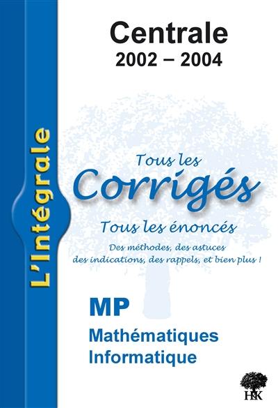 Mathématiques et informatique MP : 2002-2004