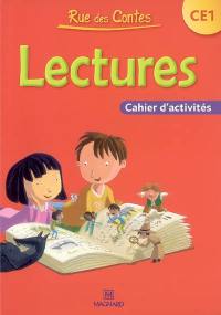 Rue des contes, lectures CE1 : cahier d'activités