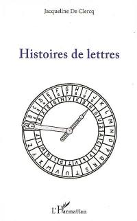 Histoires de lettres : fictions brèves