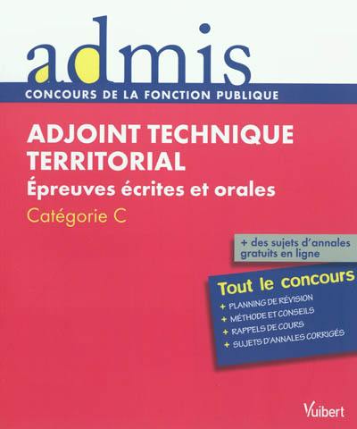 Livre Adjoint Technique Territorial Le Livre De