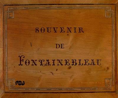 Souvenir de Fontainebleau : album d'estampes éditées à l'époque romantique par Claude-François Denecourt, créateur des sentiers de la forêt