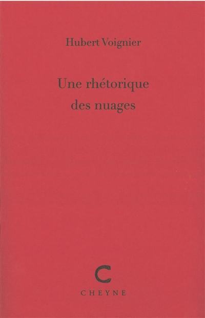 Une rhétorique des nuages