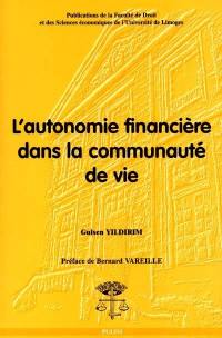 L'autonomie financière dans la communauté de vie