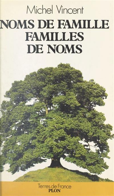 Noms de famille, familles de noms