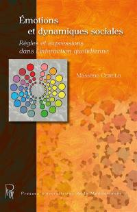 Emotions et dynamiques sociales : règles et expressions dans l'interaction quotidienne